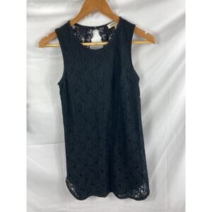 Monteau Lace Keyhole Back Shift Dress XS